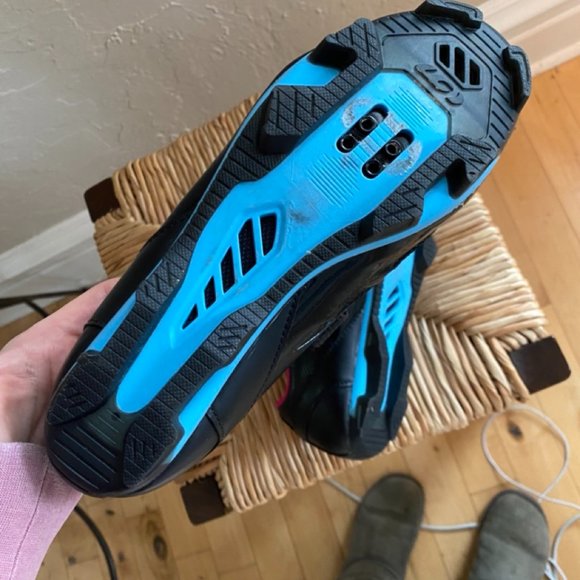 Women's Louis Garneau Multi Air Flex Bike Shoes, HRS-80, Black-Pink EU 40, US 8 - Picture 6 of 6